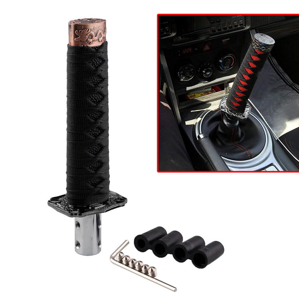 Samurai Zwaard Gear Shifter Katana Pookknop Universal Fit Voor