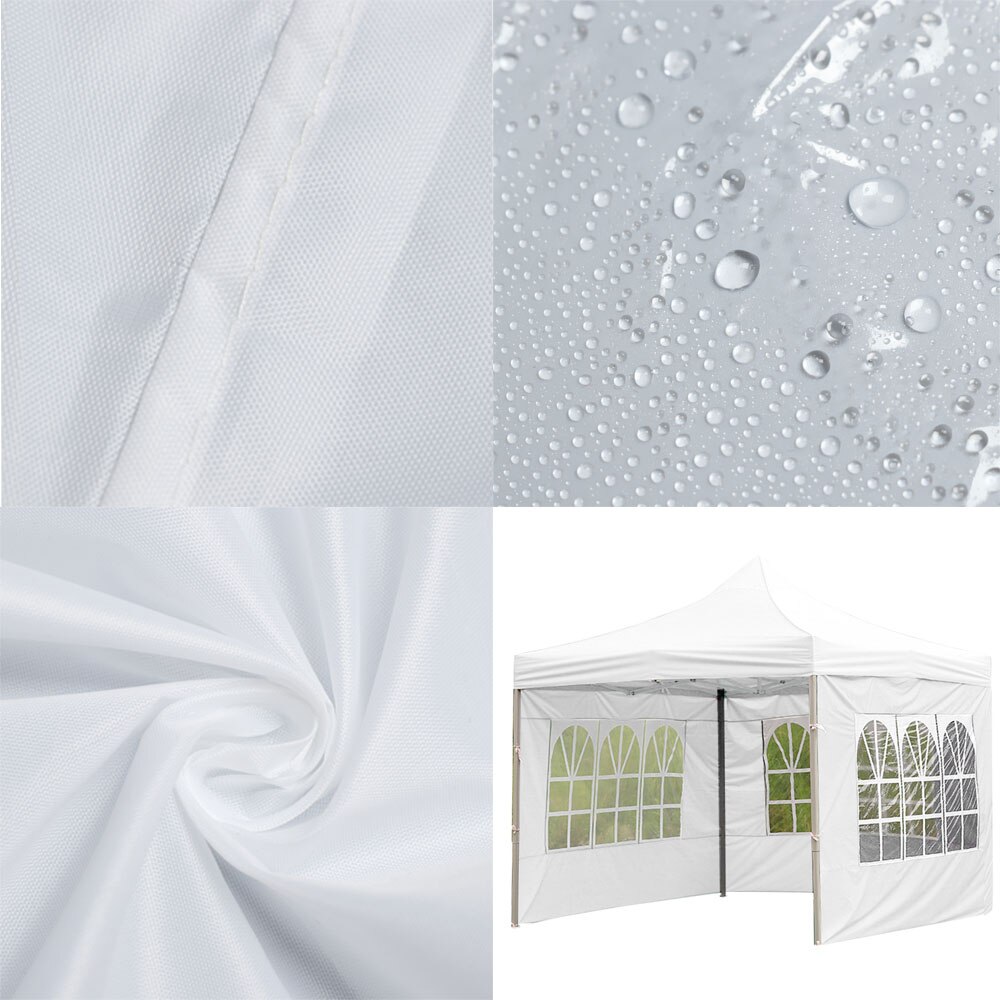 1PC tenda da esterno portatile sostituzione della superficie impermeabile antipioggia Gazebo da giardino ombra riparo parabrezza senza baldacchino/telaio superiore