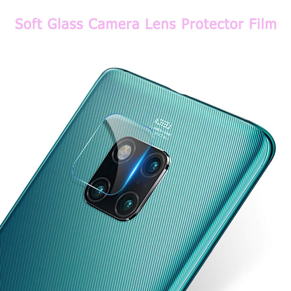 Ascromy aluminium achtercamera lens metalen beschermring cover voor huawei mate 20 pro  x 20x mate 20 telefoonaccessoires: Voor maat 20 x / Duidelijk
