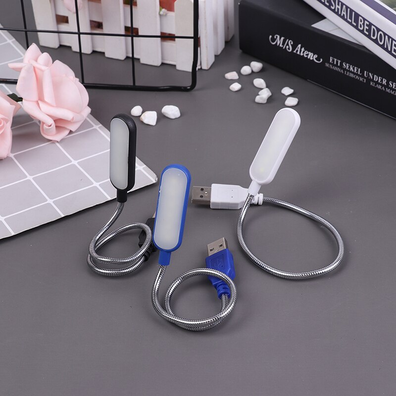 4 Led Leeslamp Usb Led Boek Licht Draagbare Flexibele 4 Led Usb Licht Voor Laptop Notebook Pc Computer Emergency led Verlichting