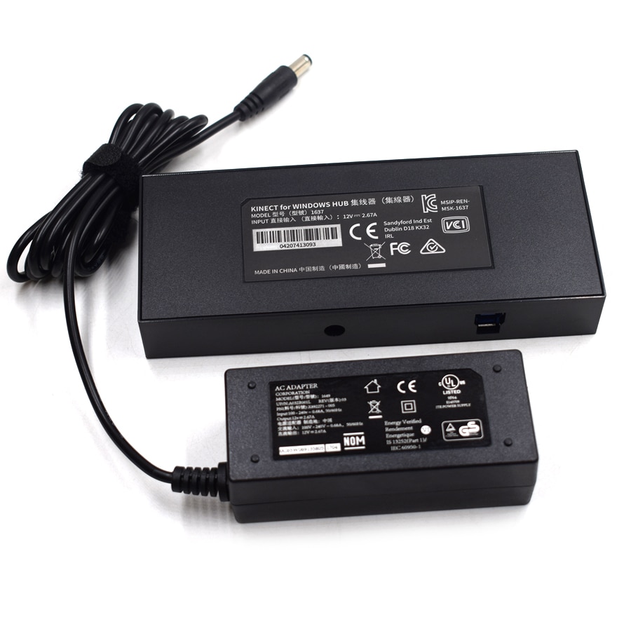 Version Kinect 2.0 Sensor AC Adapter Power Supply for Xbox one S / X / Windows PC , for XBOXONE Slim/X Kinect Adaptor