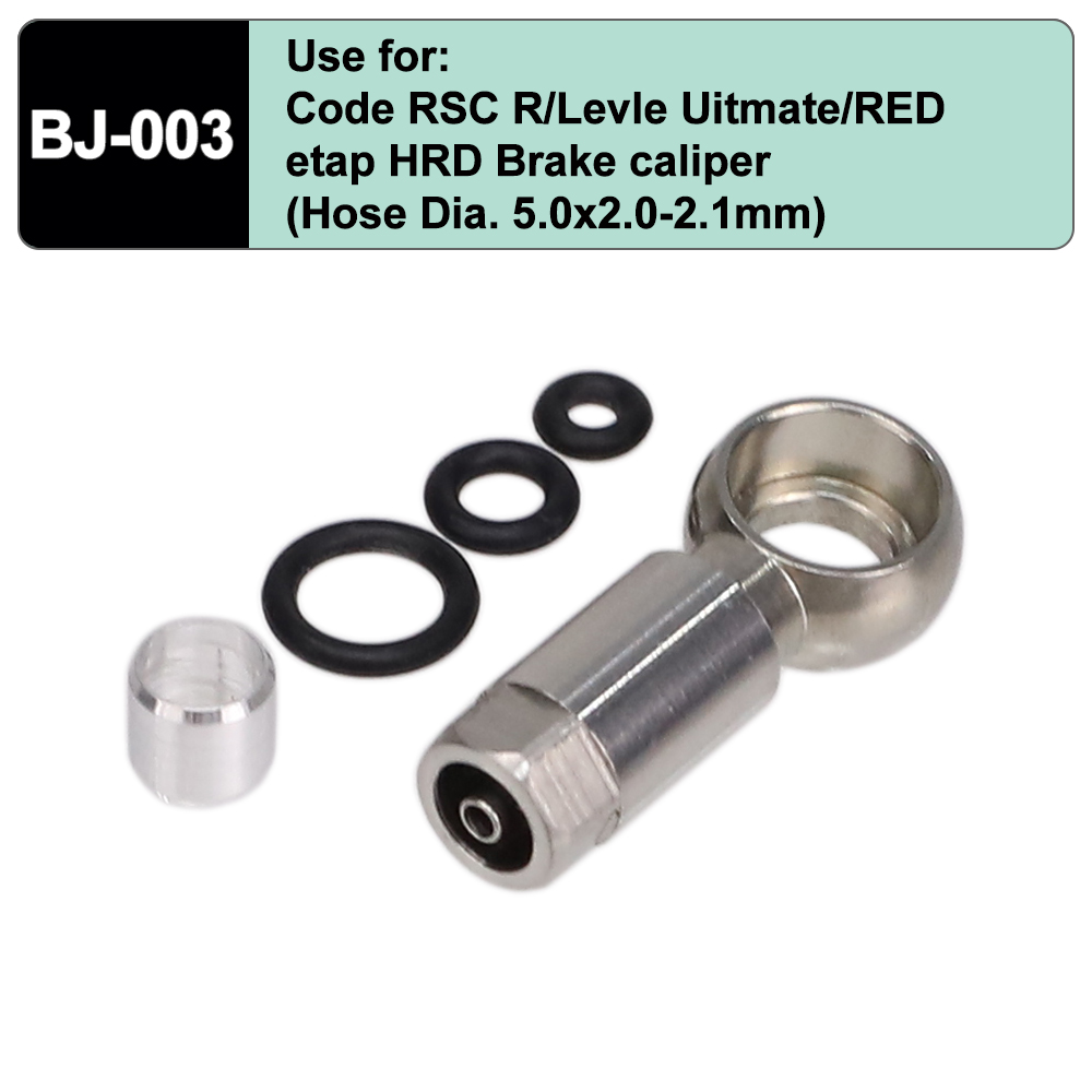 HEPPE Fahrrad hydraulische Bremse Banjo passend zu Edelstahl Schlauch passend zu Olive Verbinder für BH90 SLX/XT/XTR MT4/5/6/7/8 Bremse: verrotten