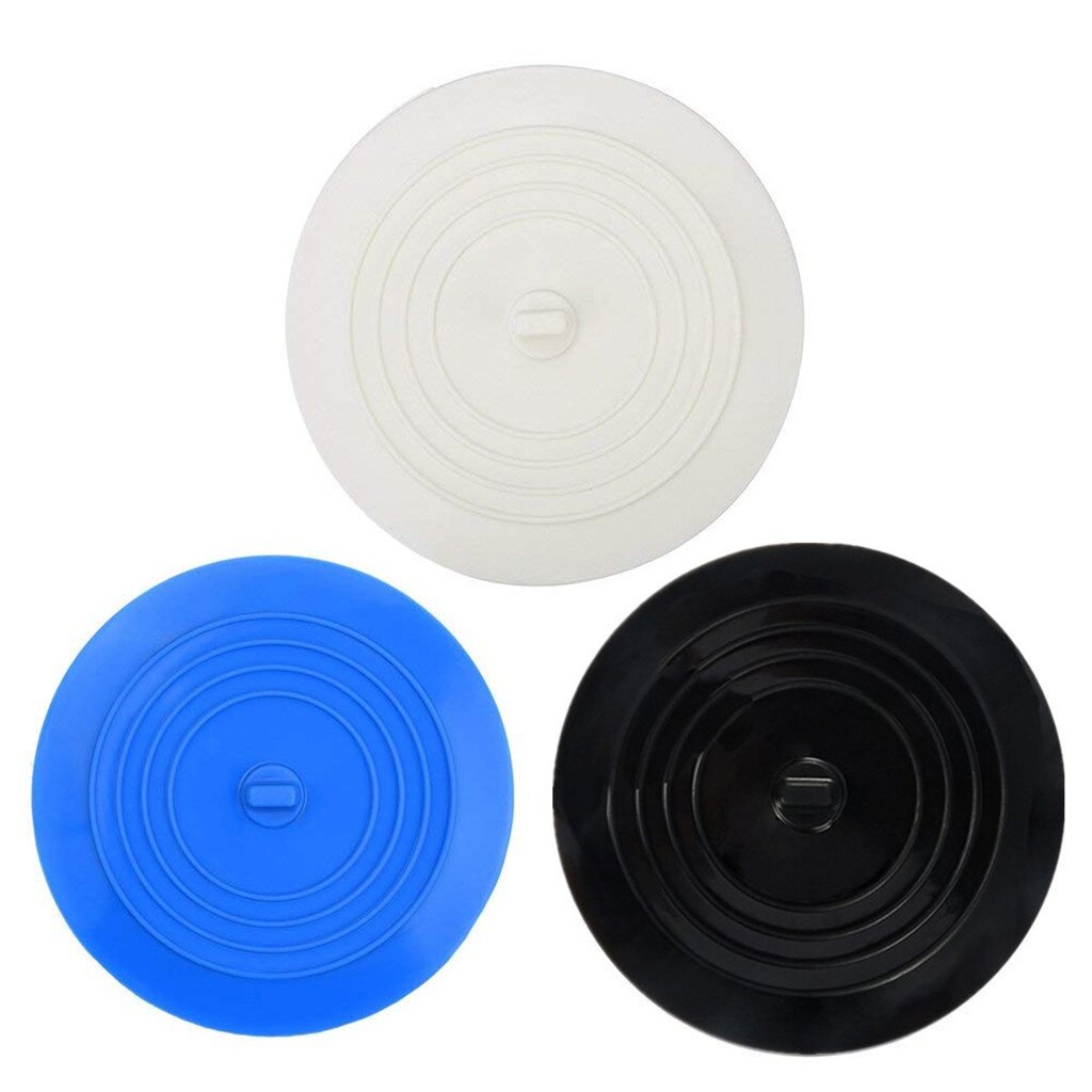 6 Inch Large Silicone Tub Stopper Bathtub Stopper Drain Plug Sinks Hair Stopper Flat Cover Bathroom Accessories