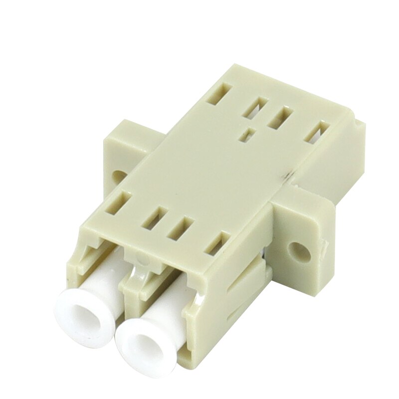 10/25/50/100pcs LC UPC duplex fiber optic adapter Multimode DX coupler connector Fiber flange LC connector
