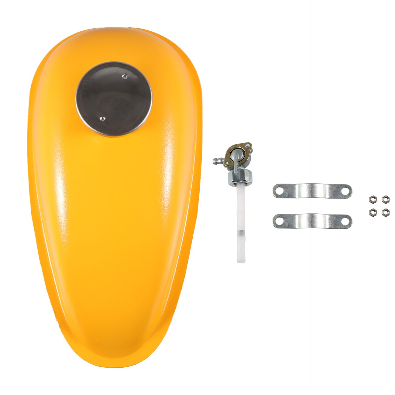 Pouvoir 2L Fuel Gas Tank For 2/4 Stroke 80cc 60cc 66cc 49cc Engine Motorized Bicycle