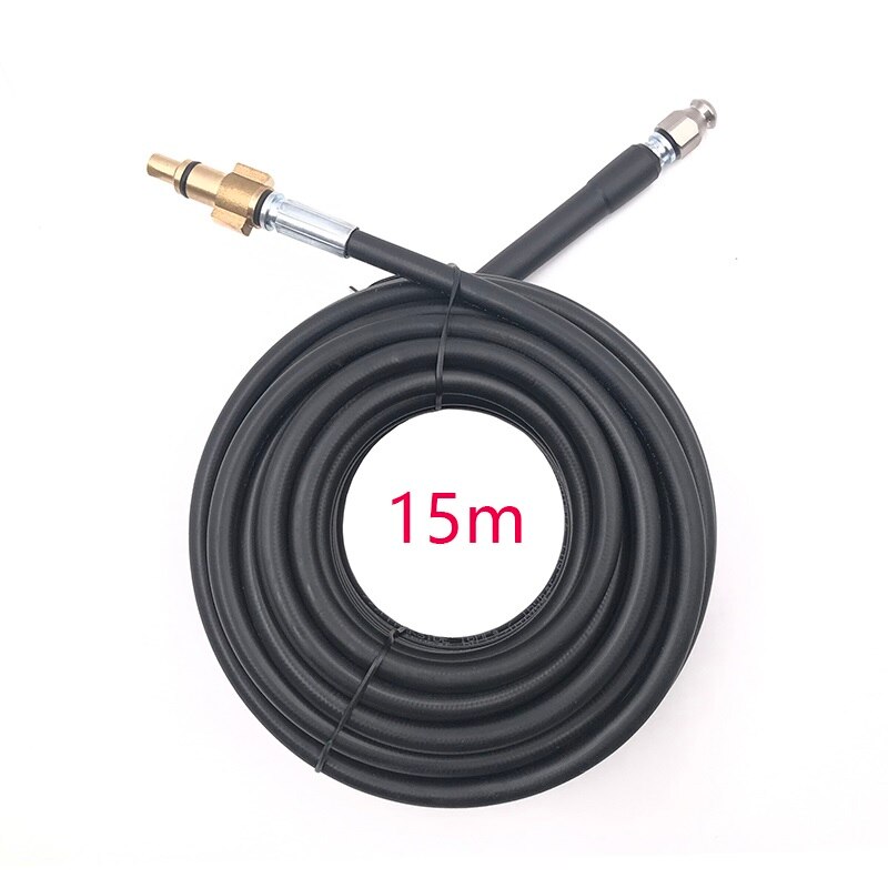 ROUE Pipe Cleaning Cable Pipe Unblocker High Pressure Hose Hydro Jet Nozzle Pressure Washer Tube For Lavor High Pressure Cleaner: 15M For PARKSIDE