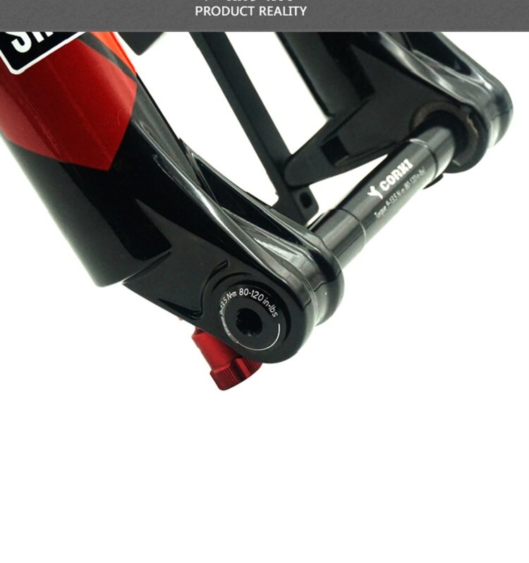 Eje de barril de horquilla delantera de bicicleta de montaña, eje pasante de liberación rápida, reparación de aleación de aluminio, accesorios de buje ligero