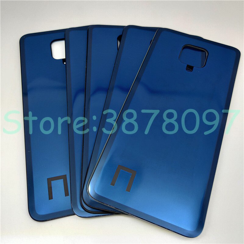 Back Glass For Xiaomi Redmi Note 9 Pro 9S (64MP) Battery Cover Rear Housing Door Panel Case