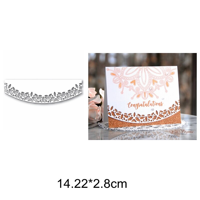Mots vous aiment doux coeur couronne étoile briser bordure cadre carré métal matrices de découpe bricolage artisanat faisant modèle #18: 8