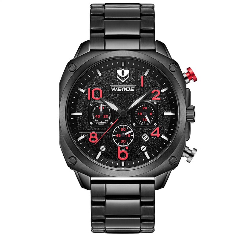 Reloj WEIDE, relojes de cuarzo para hombres, relojes de pulsera militares resistentes al agua deportiva, relojes de hombre, reloj Masculino: Red