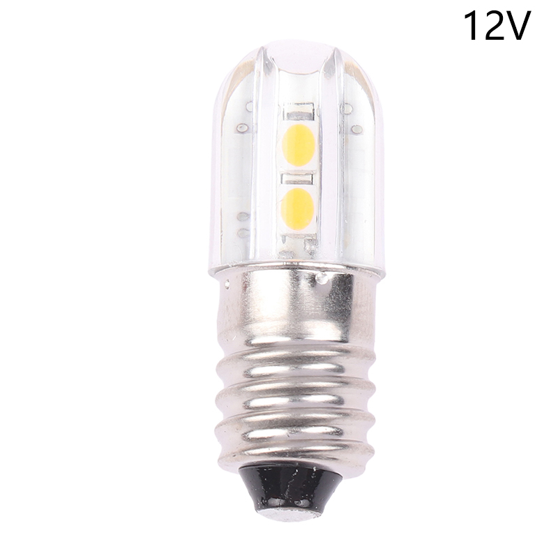 Varm hvid  e10 led-pære 6/12/24v opgraderingspærer 4 led-lamper erstatning for lommelygte blinklyspære forlygte motorcykel led-pære: Foranderlig