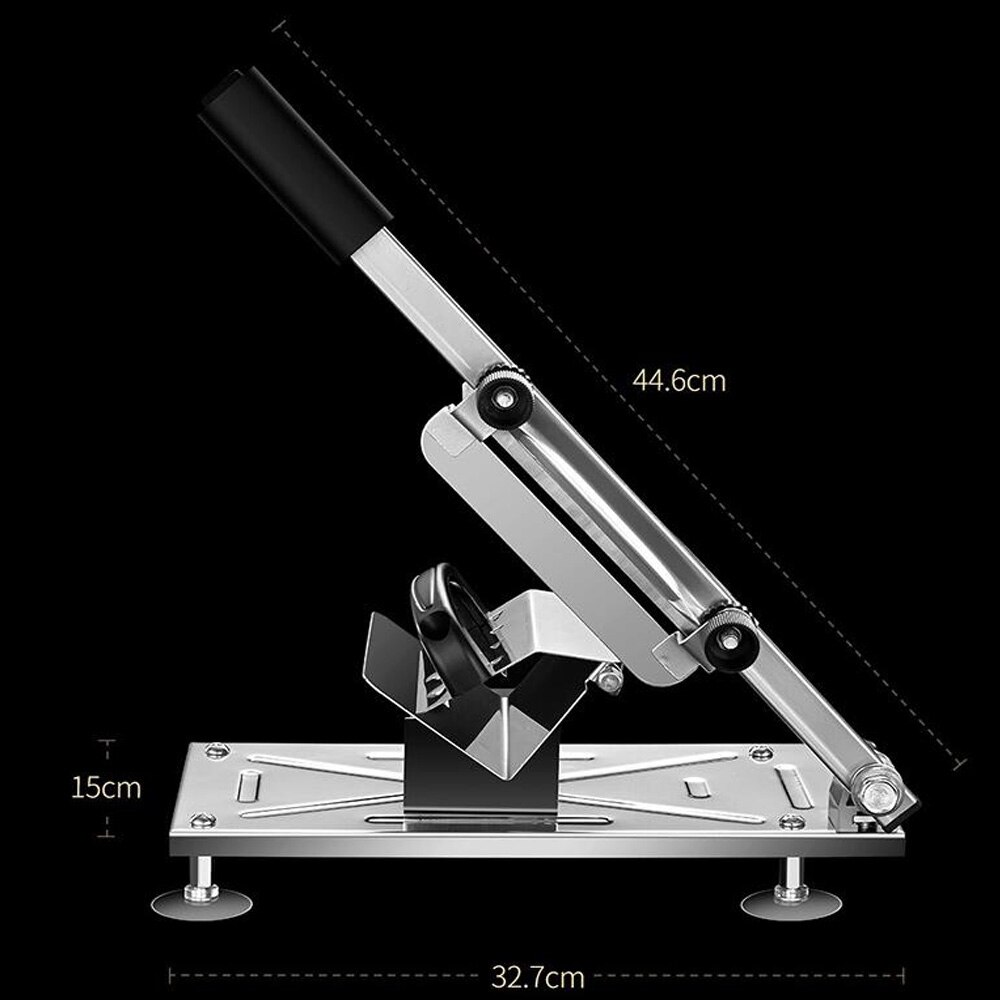 Stainless Steel Beef Herb Mutton Rolls Cutter Household Manual Lamb Slicer Frozen Meat Cutting Machine