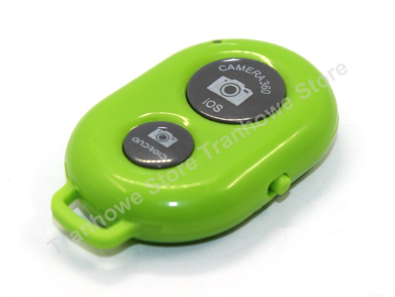 Frete grátis!! universal sem fio bluetooth controle remoto do obturador com bateria para samsung android iphone ios telefone inteligente