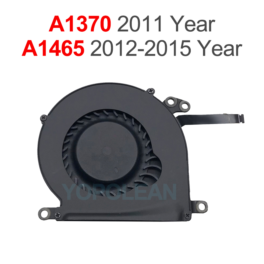 Laptop CPU Cooler Fan For Macbook Air 11" 13" A1369 A1370 A1465 A1466 year: Gold