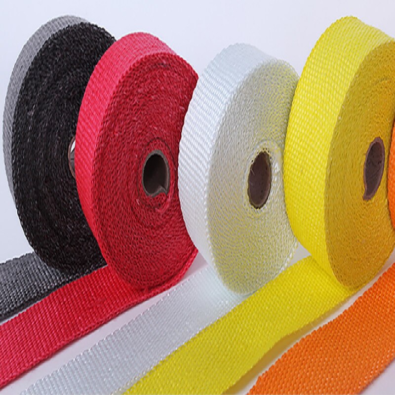 Universele Weerstand hoge temperatuur motorcycle auto vrachtwagen BREED 5 cm hitteschild tape warmte wrap shield 5 meter/partij