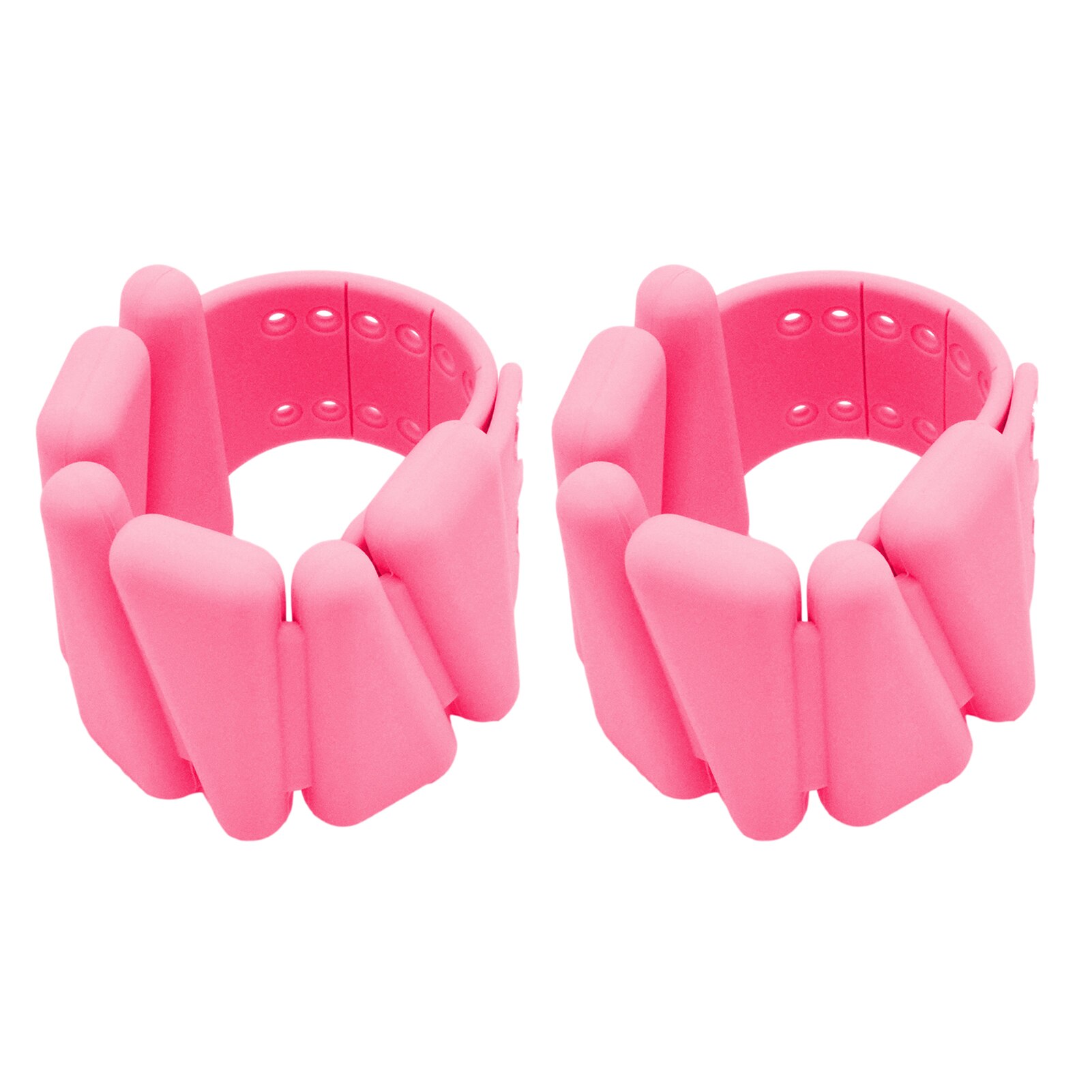 2 Stuks Enkel Pols Gewicht-Dragende Band Dragende Dragende Armband, gebruikt Voor Yoga Fitness Oefening Walking Jogging: Roze