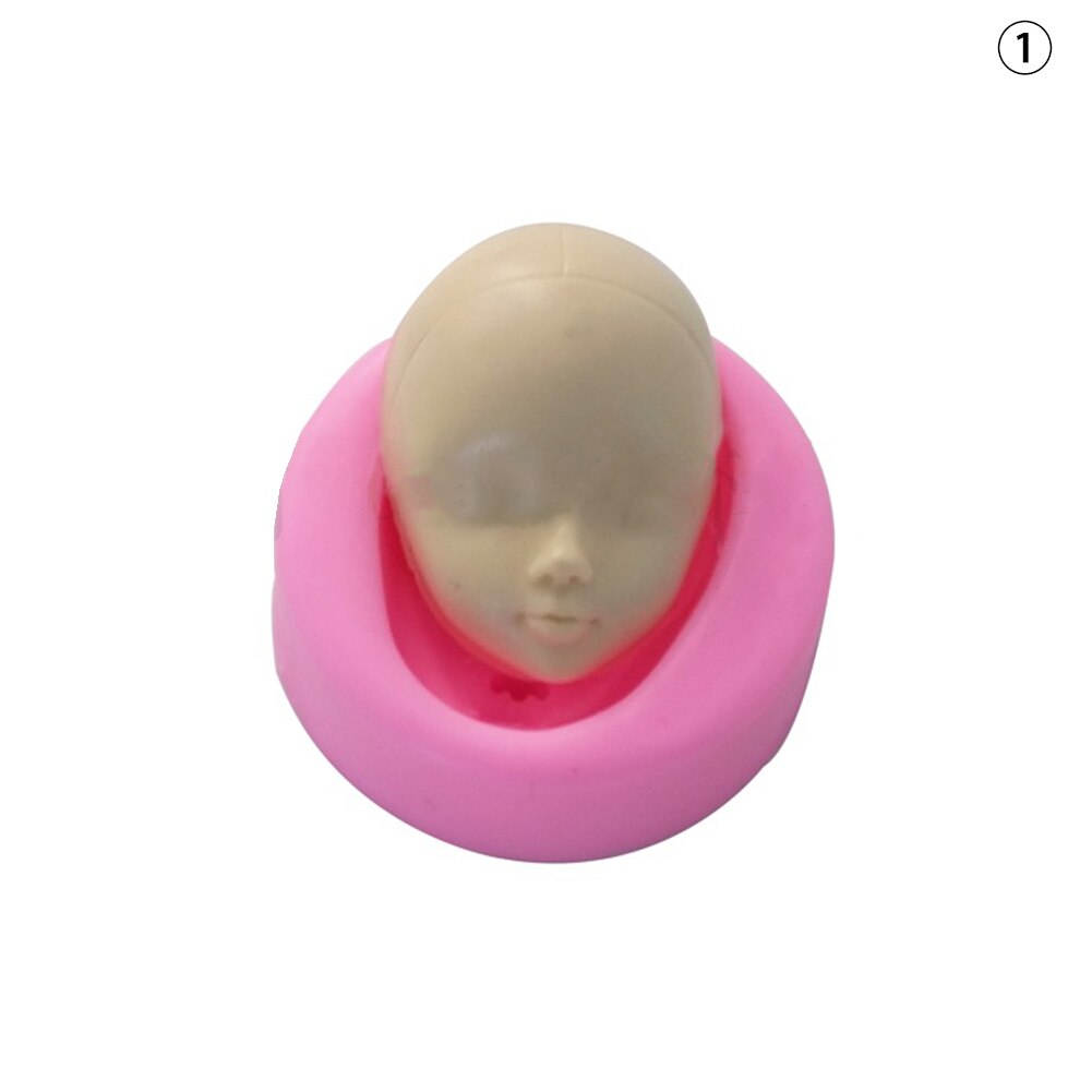 Silicone Baby Gezicht Mal Voor Fondant Chocolade Zeep Handgemaakte Zeep: 01