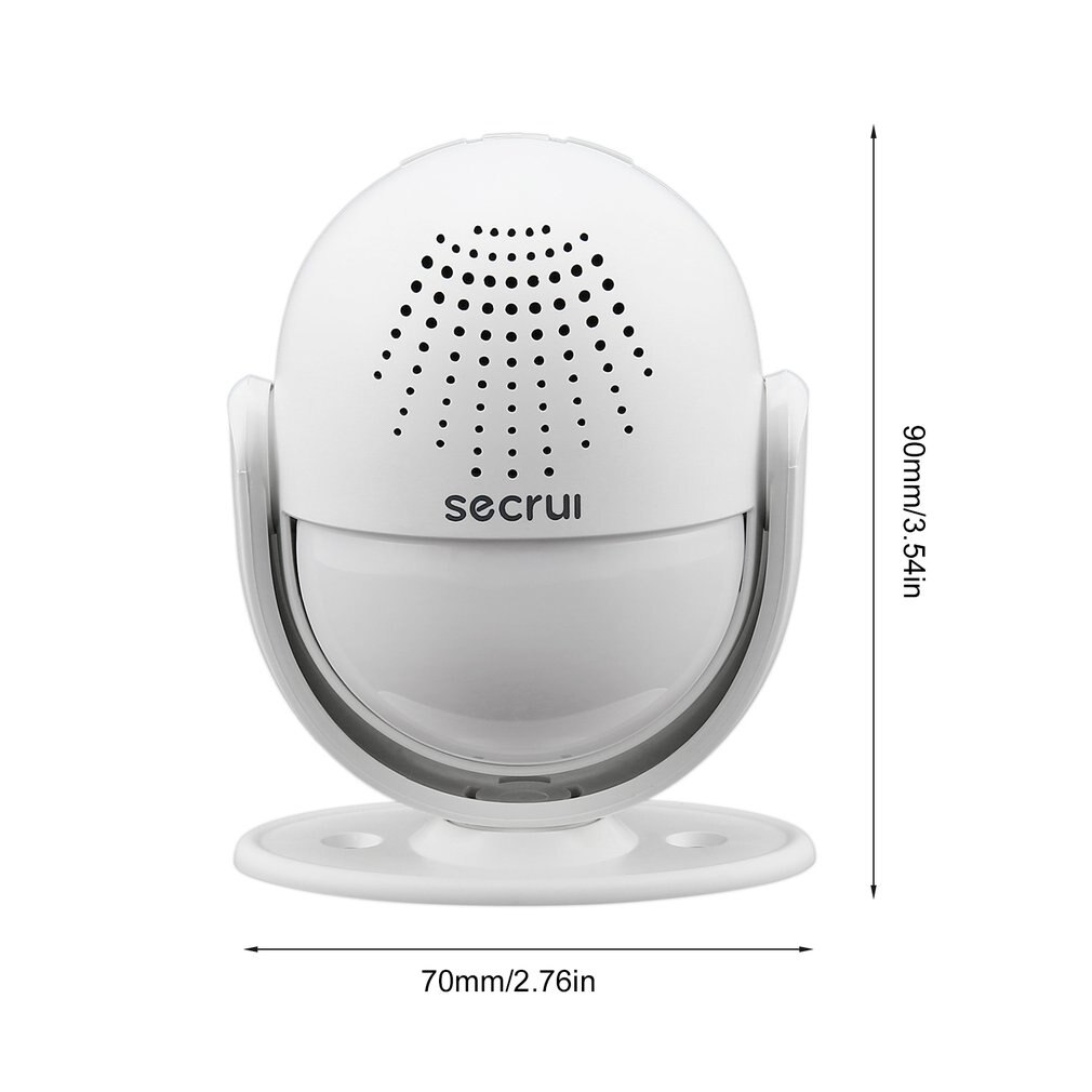 SECRUI M6 Doorbell Alarm Host Welcome Security Burglar IR Detector Alarm System Ideal for Businesses and Homes