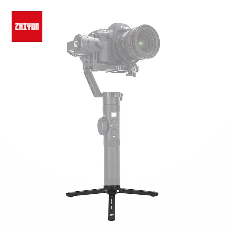ZHIYUN Official Tripod Monopod TRM02 for Crane 2/M/V2/Plus/Smooth 3/Q Gimbal Handheld Stabilizer Accessories with 1/4 Inch Screw