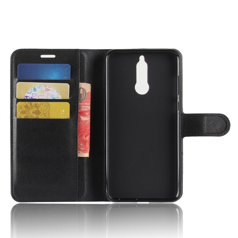 Voor Huawei Nova 2i Case 5.9 Inch Luxe Wallet Pu Leer Phone Case Voor Huawei Nova 2i Nova2i RNE-L21 Flip back Cover Tas