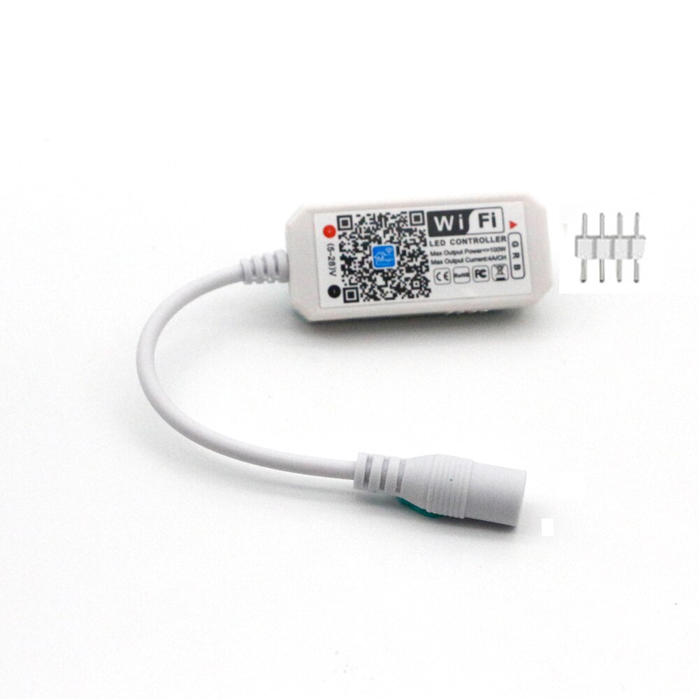 DC5-28V Led Strip 5050 2835 Rgb Mini Wifi Voice Controller Pixel Strip Alexa Google Home Muziek Timer Bluetooth Ios/android App