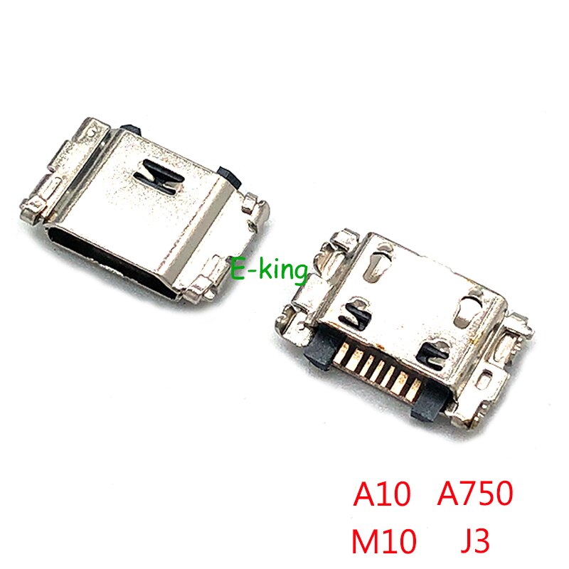 10 ~ 100Pcs Voor Samsung Galaxy M10 M105F A10 A105F A7 A750F A750 J3 Usb Opladen dock Connector Plug Socket Poort