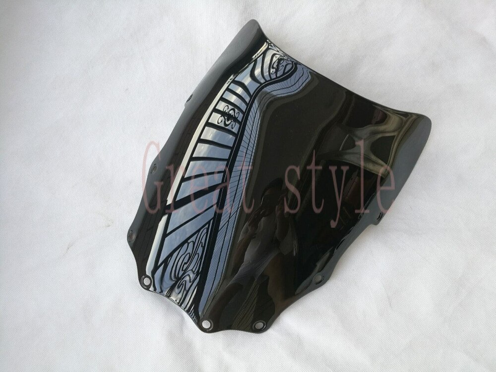 pour Kawasaki Ninja 500R EX500 GPZ500 1987 ABS vélo moto/moto pare-brise/pare-brise noir