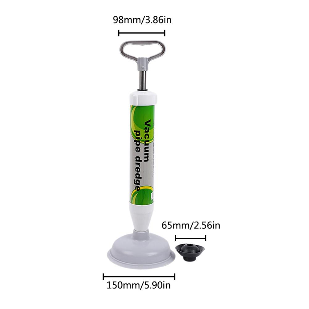 Suction Cup Powerful Manual Drain Buster Strong Plunger Toilet Sewer Dredge Device Inflator Toilet Plunger Vacuum Toilet Dredger