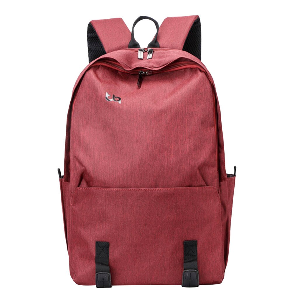 Business Laptop Bag Casual Backpack Student Bag Outdoor Travel Backpack Рюкзак Школьная Сумка Bolsa Para Laptop: Red