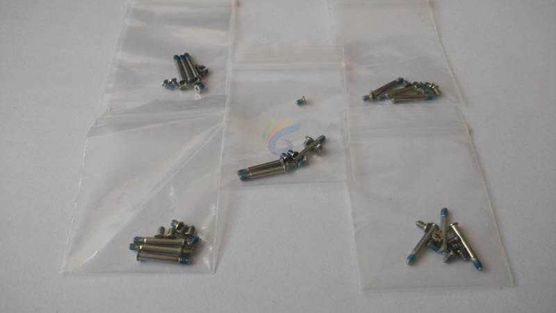 50 pieces A1278 A1286 A1297 Bottom Screws for Macbook pro 13" 15" Lower Bottom Case Cover Screws Set