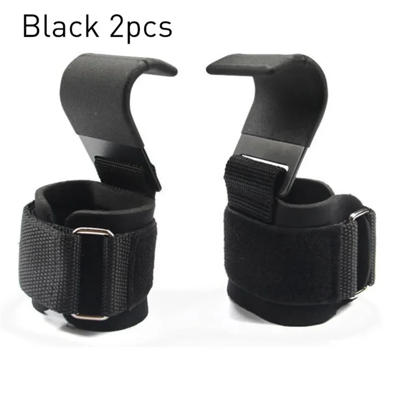 Crochet d'haltérophilie, gants de Fitness, sangles de poignet, traction robuste, musculation, Deadlifts, poignées d'entraînement: Orange