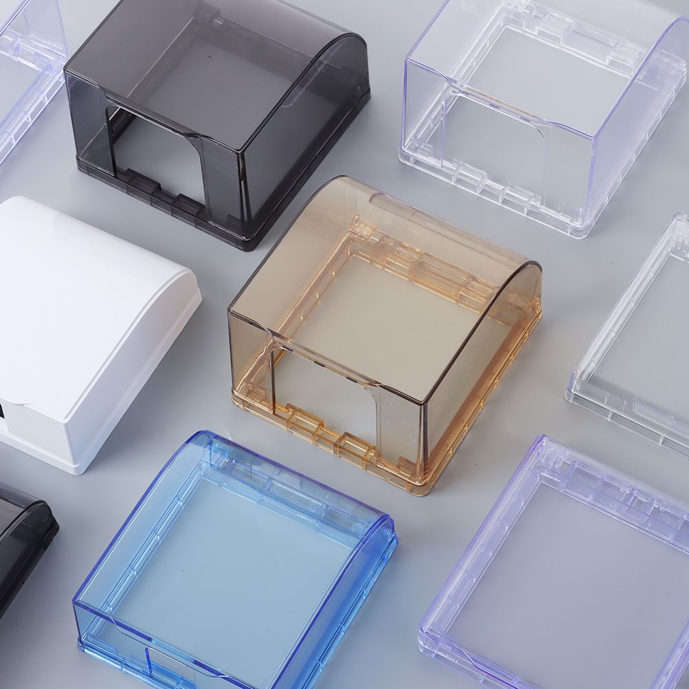 86 Type Self-Adhesive Switch Protective Cover Wall Socket Waterproof Box Protection Socket Electric Plug Cover Splash-Proof Box