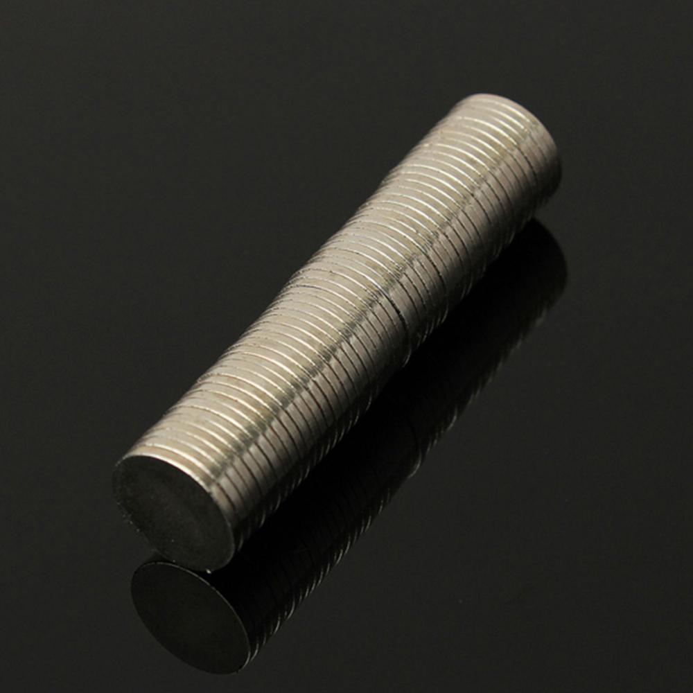 50 Stuks 10X1Mm Multipurpose Super Strong Ronde Schijf Zeldzame Aarde N50 Ndfeb Magneten Koelkast Ambachten Voor Akoestische veld Elektronica