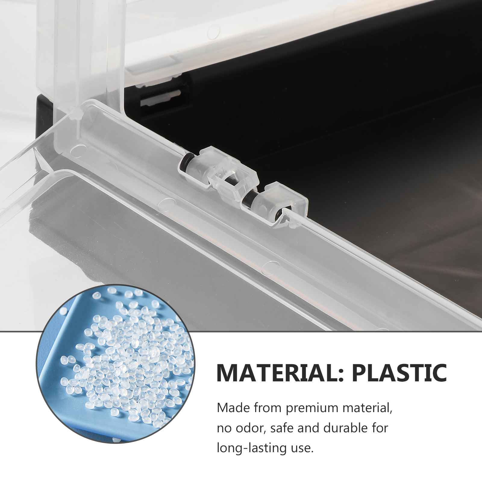 1 set of Hamster Plastic House Small Animal Cage Hedgehog Hamster Breeding Box