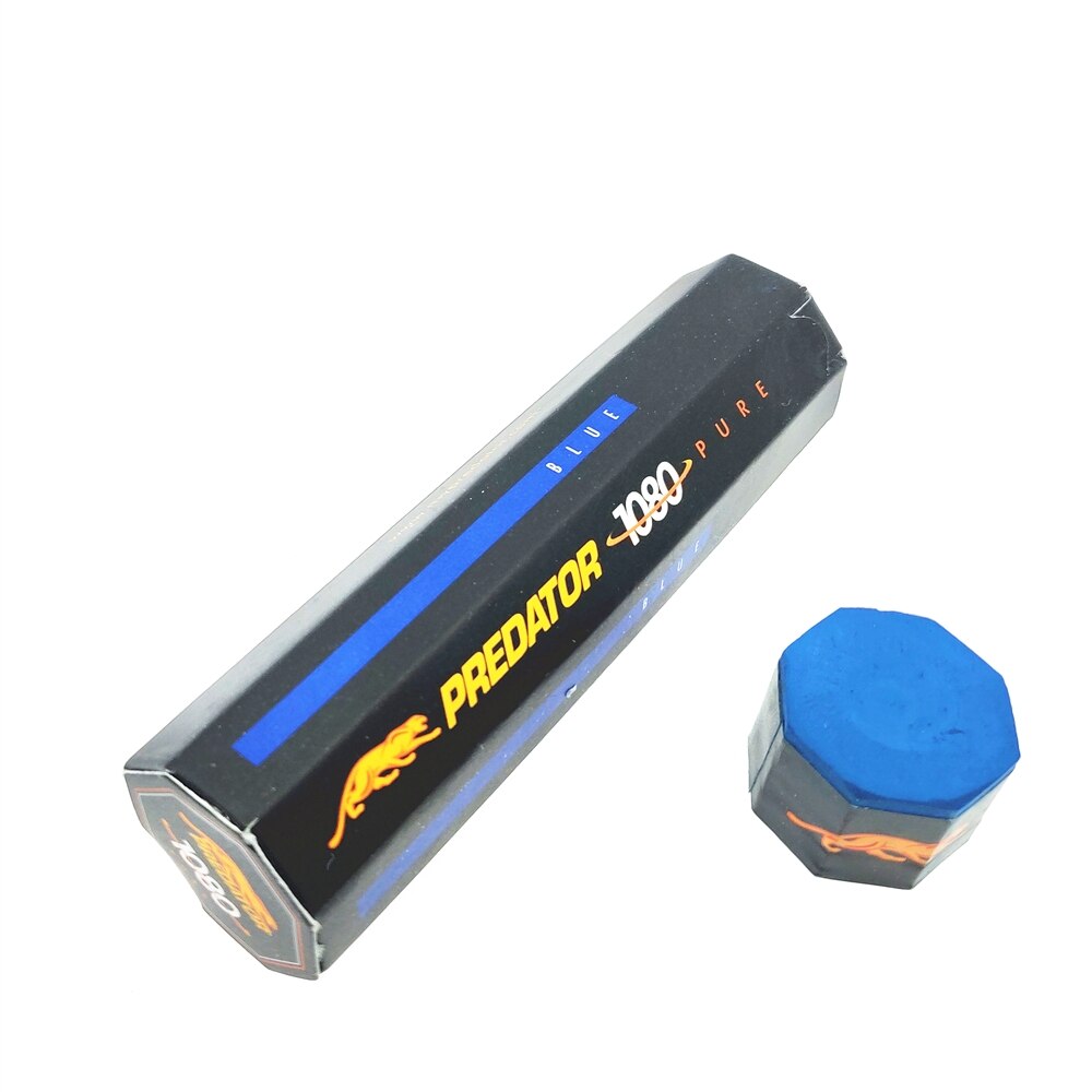 Billiard Chalks Predator 1080 Pure Billiard Chalk 5Pcs/Tube Carom Pool Cue Stick Blue Chalks Billiard Accessories