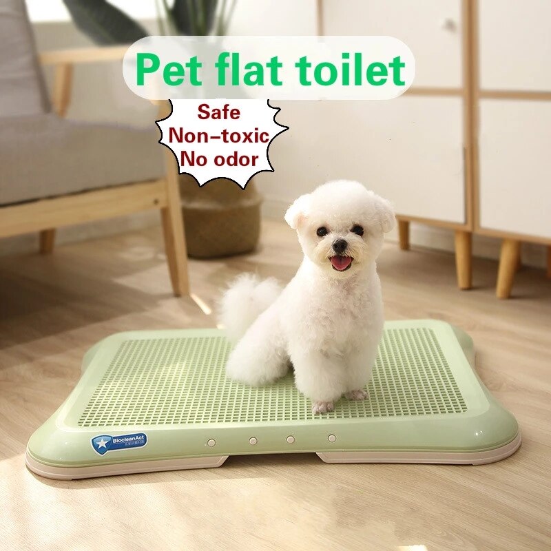 Portable Pet Toilet Training plastic Training Potty Dog Mat Tray Toilet Training Urinary Trainer Pet Clean Supplies