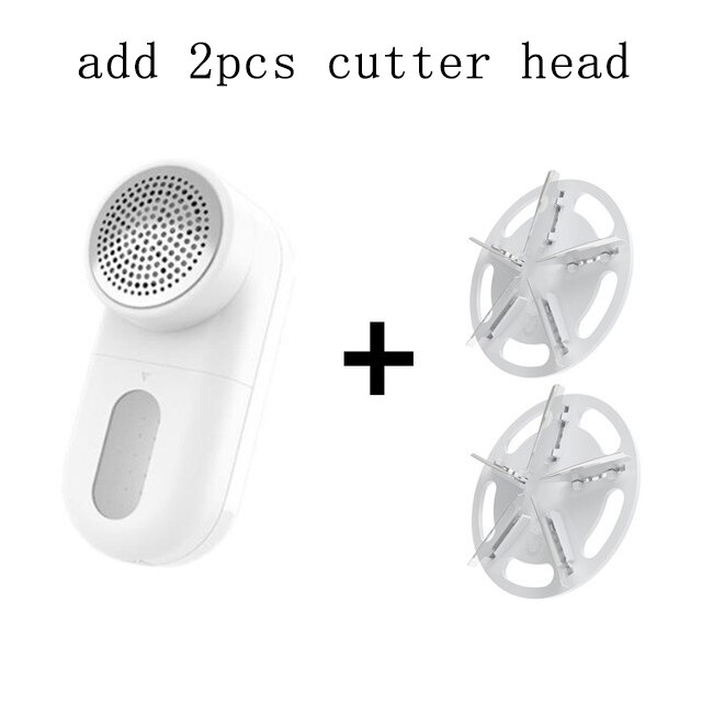 Original Xiaomi Mijia Lint Remover Haar Ball Trimmer Pullover Remover 5 blatt cutter kopf Motor Trimmer Mit kleine bürste innen: Blau