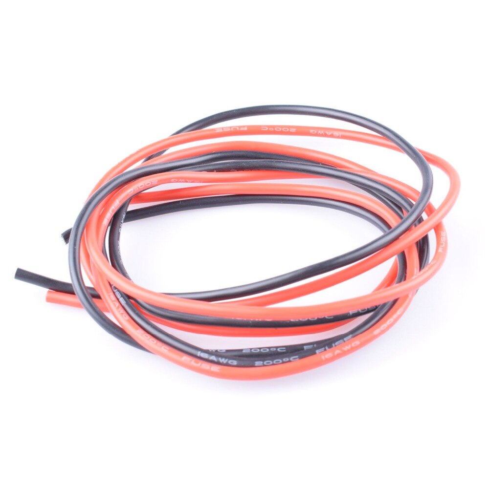 2 meter/los 10awg 12awg 14awg 16awg 18awg 20awg super weiche flexible fabrik gemacht elektrische kupfer silikon draht kabel
