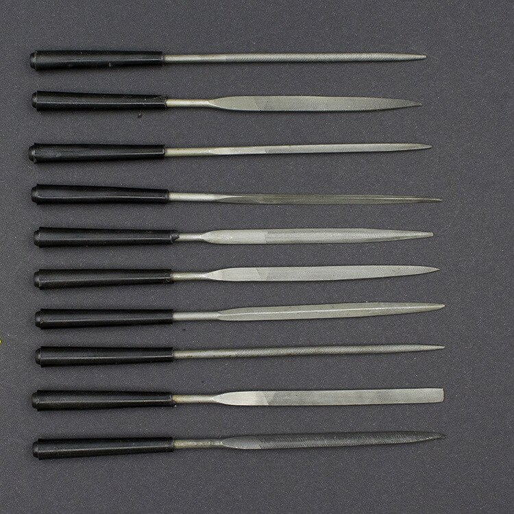 3PCS-10PCS/lot Woodcut Steel Shovel Set Mini Metal Filing Rasp Needle File Woodworking Metal Wood Working Carving Tools