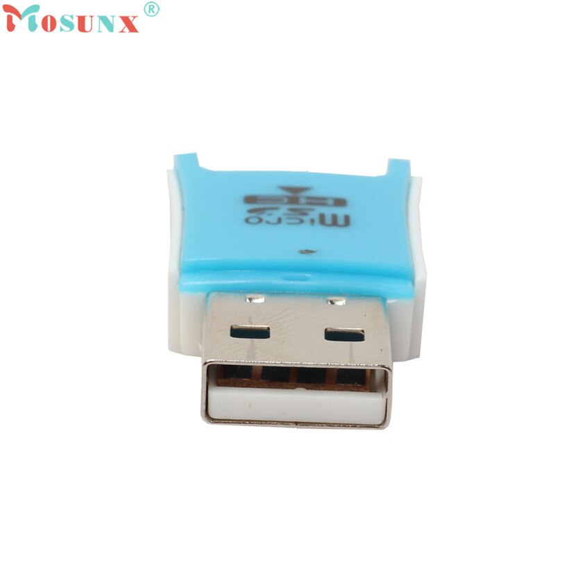 Mosunx Advanced U disk Brand and High Speed Mini USB 2.0 Micro SD TF T-Flash Memory Card Reader Adapter