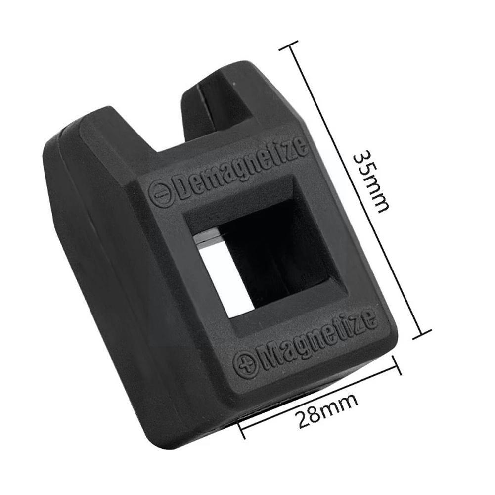 1 pçs mini 2 em 1 magnetizador desmagnetizador ferramenta chave de fenda alta qualidade cores magnéticas ferramenta casa desmagnetizador mão 4 o8m5