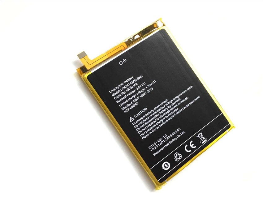 Umi Super-Batería de repuesto para teléfono inteligente, gran capacidad de 4000mAh, , Li3834T43P6H8867