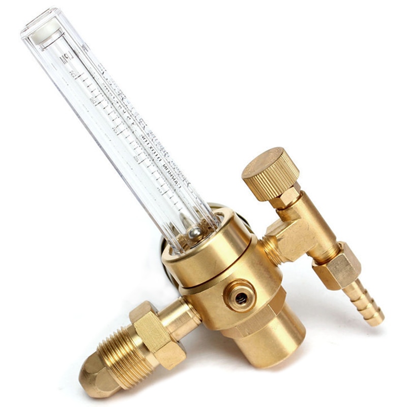 Argón Co2 Regulador Medidor de flujo Gas manómetro Mig/soldadura Tig Cga580: Default Title