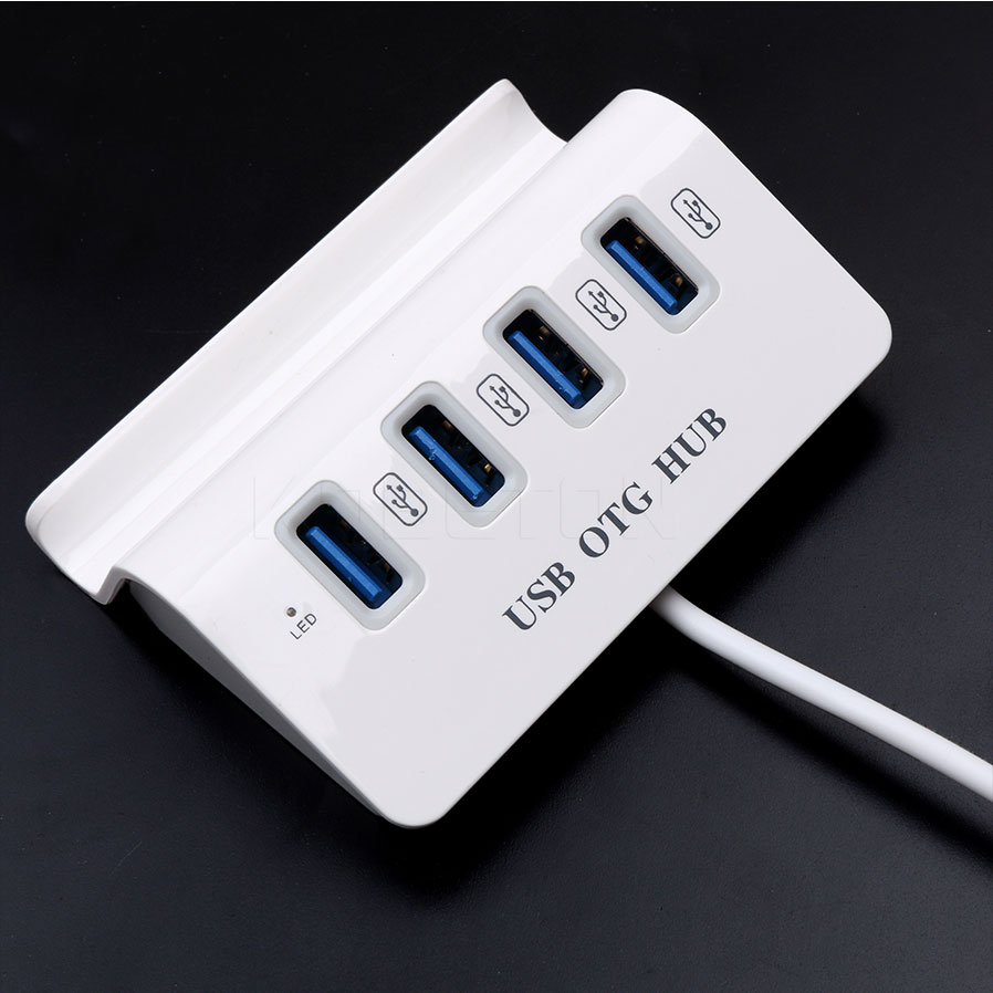 Kebidu 4 Port Micro Usb Hub High Speed Otg Hub Mul Vicedeal 