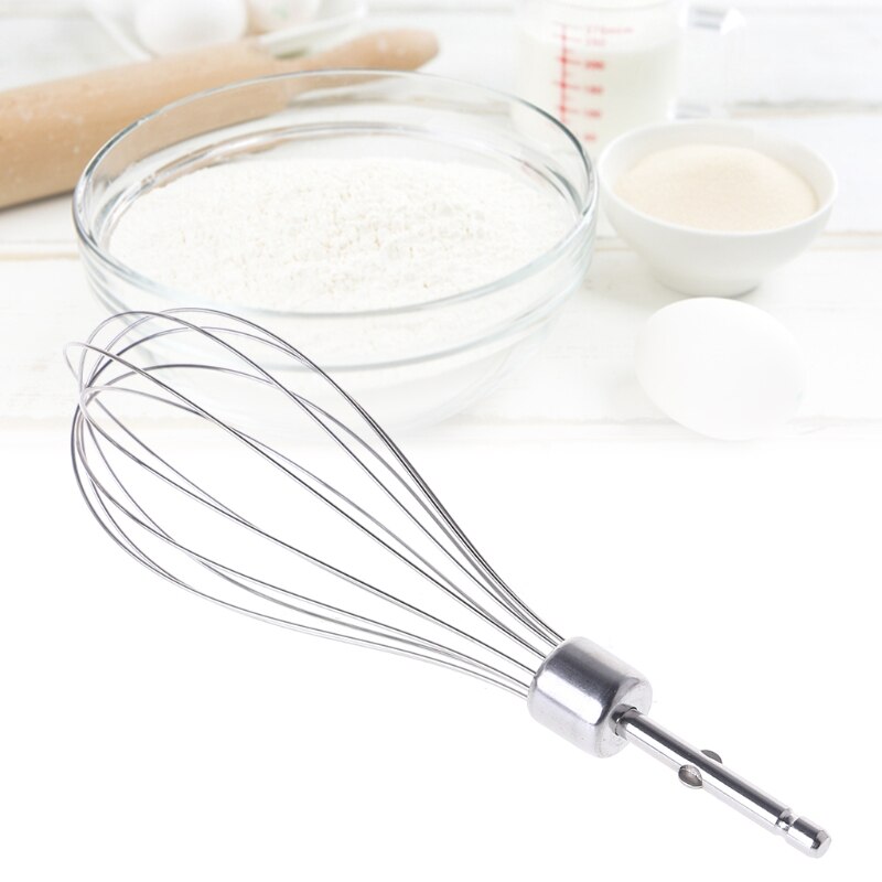 Electric Egg Beater Accessories Frother Mixer Whisk Stainless Steel Kitchen Tool