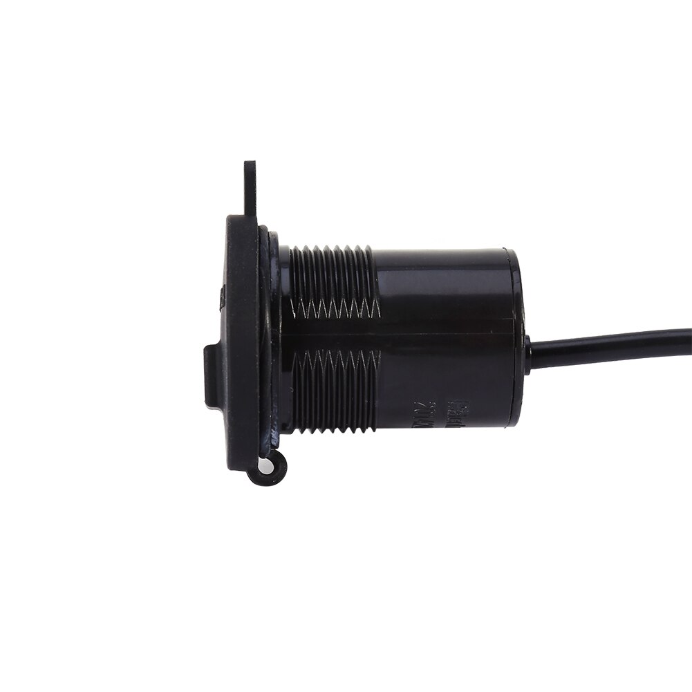12v-24v usb motorfiets mobiele telefoon voeding oplader waterdichte poort aansluiting voor iphone 6 6 plus ipad mini ipad 6 gps tablets