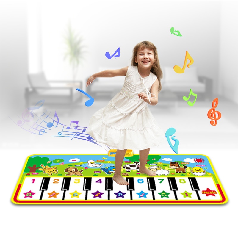 7 Styles Big Size Baby Musical Mat Toys Piano Toy Infantil Music Playing Mat Kids Early Education Learning Children