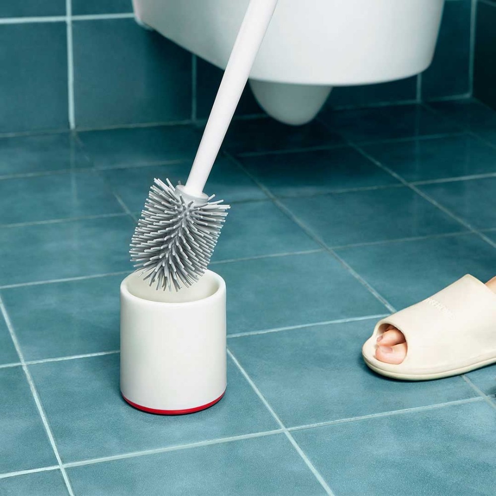 Youpin Yijie TPR Toilettenbürste mit Halter – Stehende Badezimmer-Reinigungswerkzeug