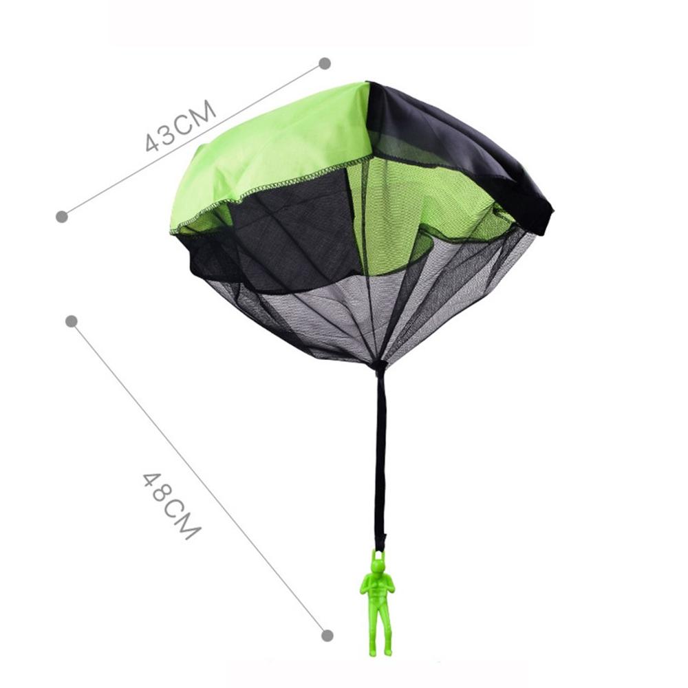 Hand Gooien Mini Spelen Parachute Paratrooper Outdoor Games Kinderen Educatief Speelgoed Met Figuur Soldaat Voor Kids