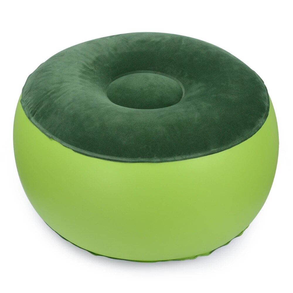 Inflatable Chair Yoga Inflatable Stool Durable Balance Portable Outdoor Camping Chair Foot Mat Family Massage Chair